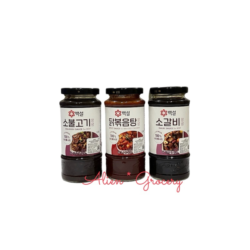 

BEKSUL BBQ Sauce Bulgogi Galbi Marinade Spicy Braised Chicken Original 290gr 500gr