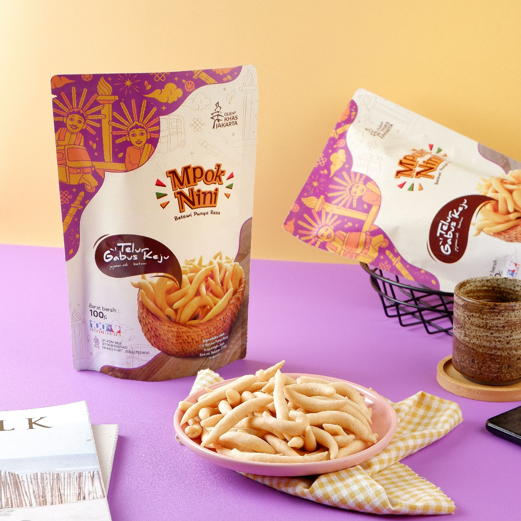 

Telur Gabus Keju khas Jakarta | Mpok Nini | Oleh-Oleh Jakarta