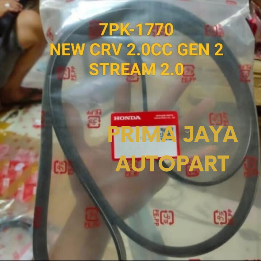 FAN VAN V BELT 7PK1770 NEW CRV 2.0CC GEN 2 STREAM 2.0CC 7PK-1770