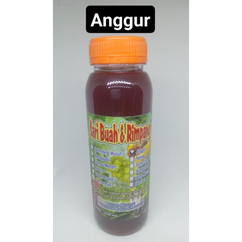 

Sari buah anggur