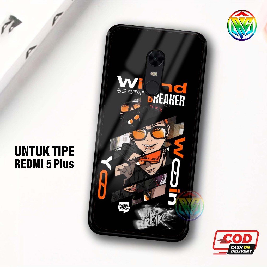 Real Case Xiomi Redmi 5+ Terbaru Case kilau - New Case Glossy casing Hp Xiomi Redmi 5+ [Motif WBKR] 