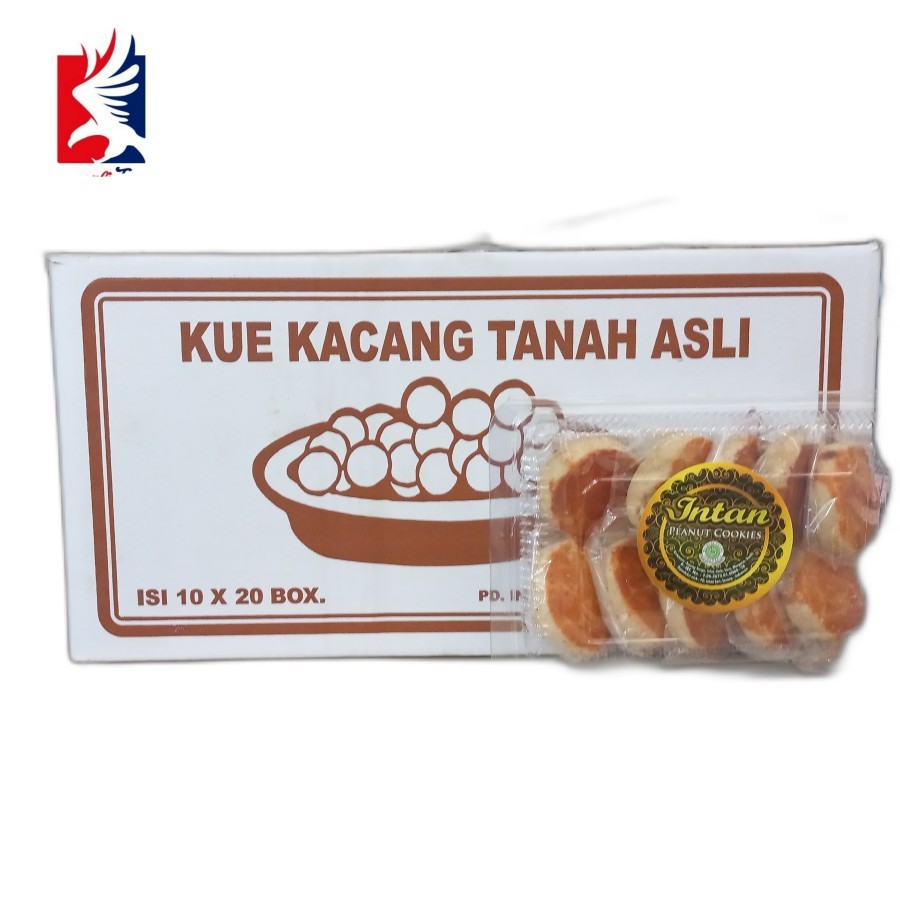 

intan sari kue kacang 20x10pcs