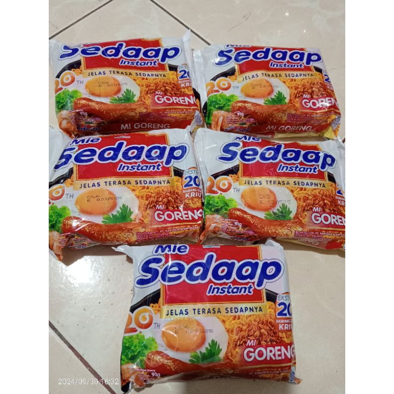 

SEDAP GORENG PAKET 5 pcs