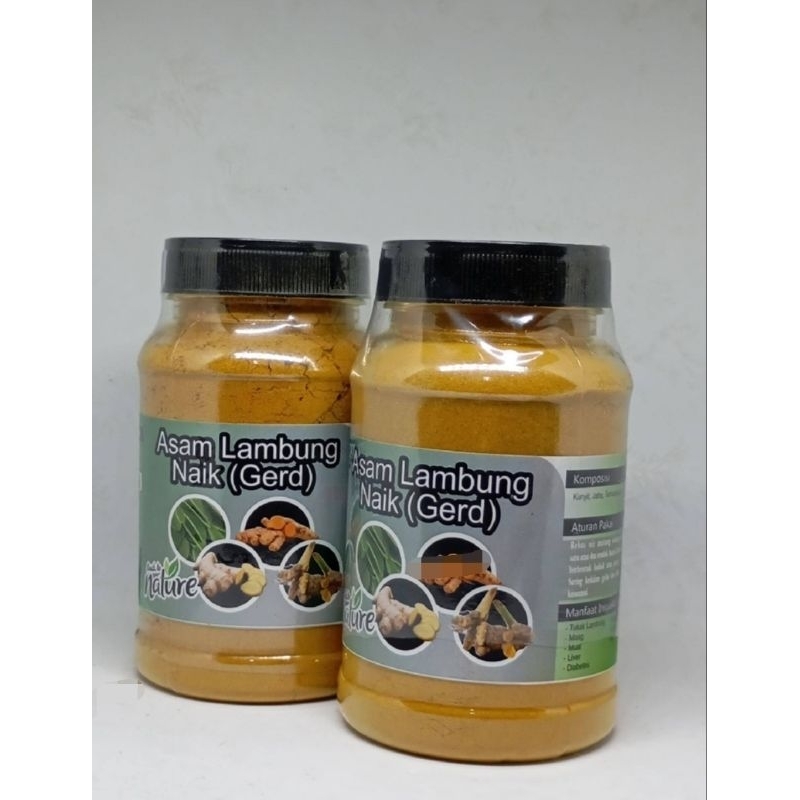 

JSR GERD kunyit jahe temulawak kelor obati asam lambung naik magg msalh pencernaan herbal alami 150 gram