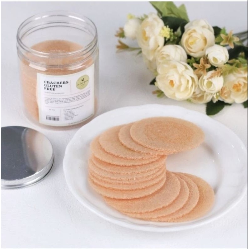 

Toples Crackers Isi 40 Lembar Simping / Kerupuk / Keripik / Crunchy Gluten Free
