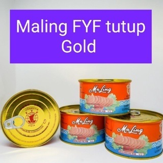 

(HAM Babi Kaleng) MaLing FYF Pork Luncheon Meat 397gr TUTUP GOLD