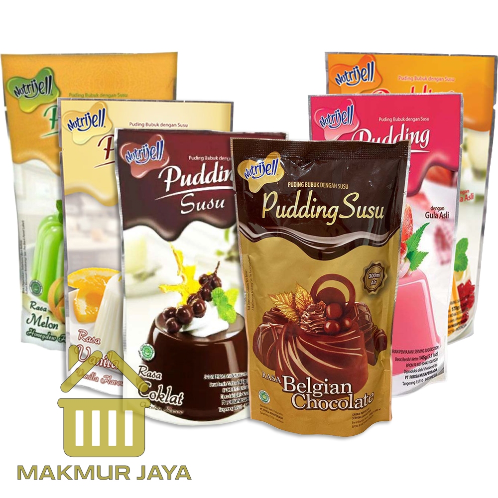 

Pudding Susu NUTRIJELL - Pudding Instan Nutrijel