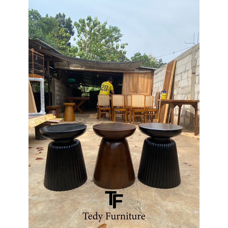 STOOL KAYU SUAR/TREMBESI termurah