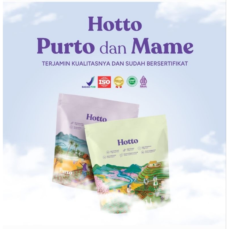 

Bundling Hotto Purto dan Hotto Mame