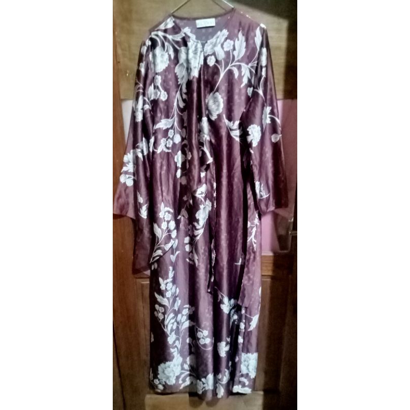 SOLD Preloved wearing klamby gaharu dress size XL