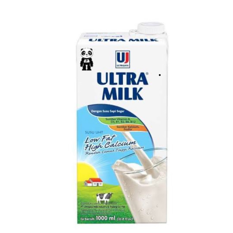 

ULTRA MILK UHT LOW FET 1 L & ULTRA MILK LOW FET COKLAT 1 L