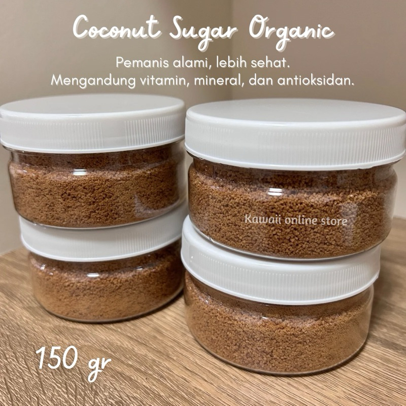 

Coconut sugar organic pemanis alami gula aren kelapa asli gula MPASI 150gr