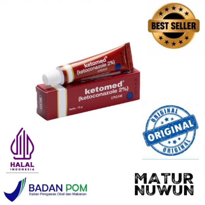 Ketomed Cream Tube / Salep Krim Jamur Gatal
