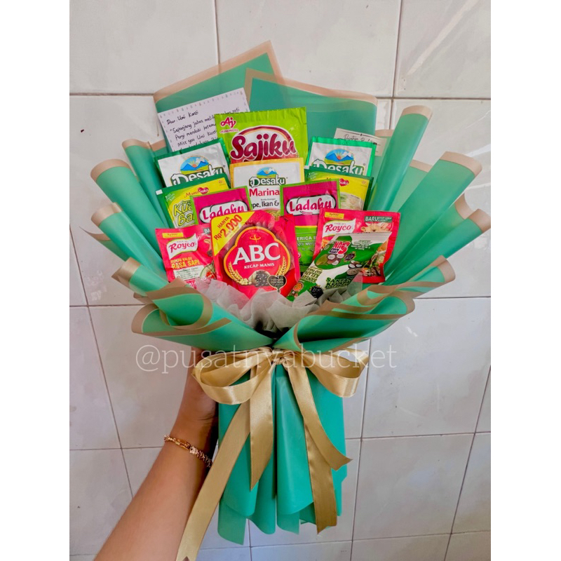 

Ready Stock Bucket Bumbu Dapur hadiah untuk yang tersayang