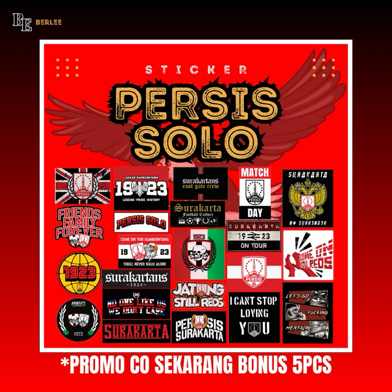 STICKER PERSIS SOLO