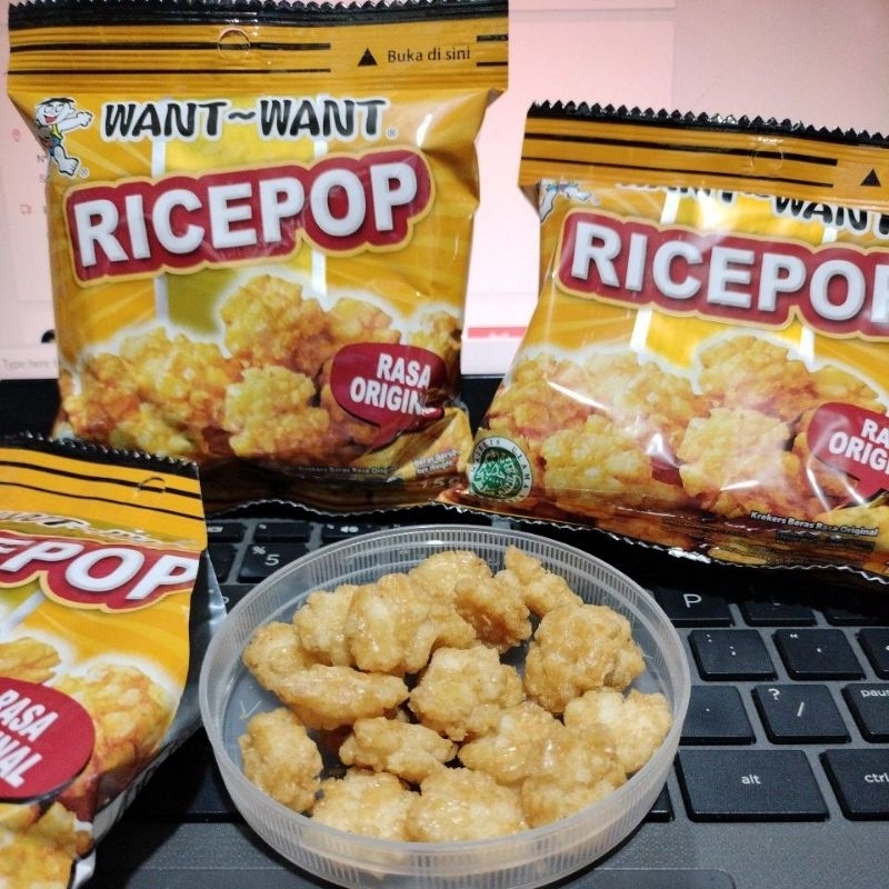 

WANT-WANT RICEPOP RASA ORIGINAL satuan 1 pcs@15g