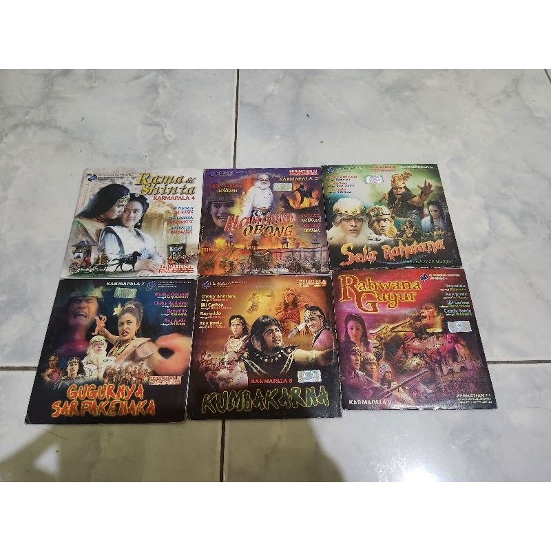 VCD FILM INDONESIA KARMAPALA SET TAMAT
