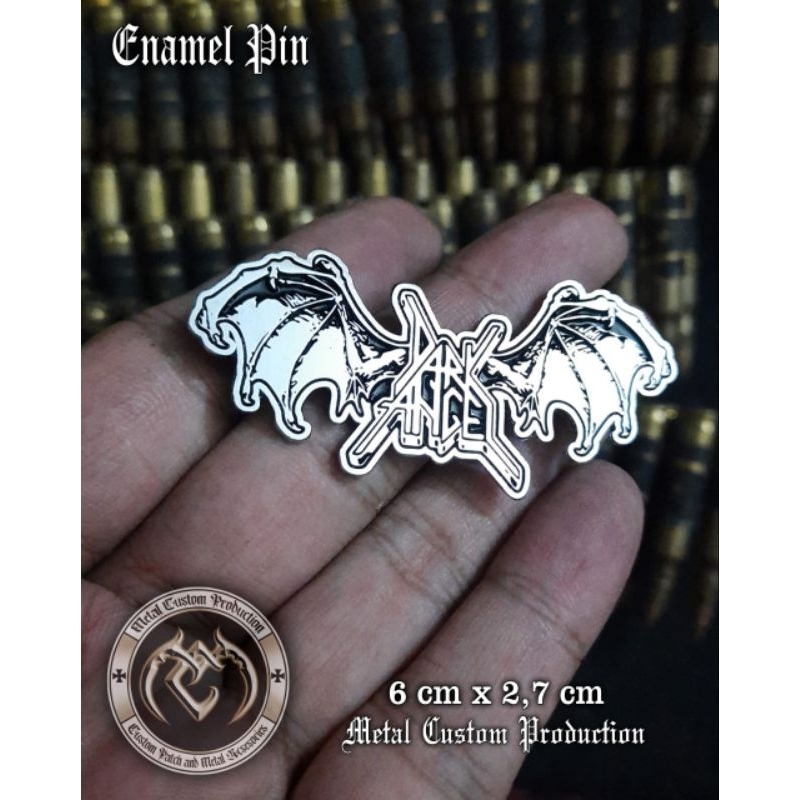 Enamel Pin Badge Metal Dark Angel / Pin Badge / Pin Metal / Enamel Pin Besi Cor / Enamel Pin Besi / 