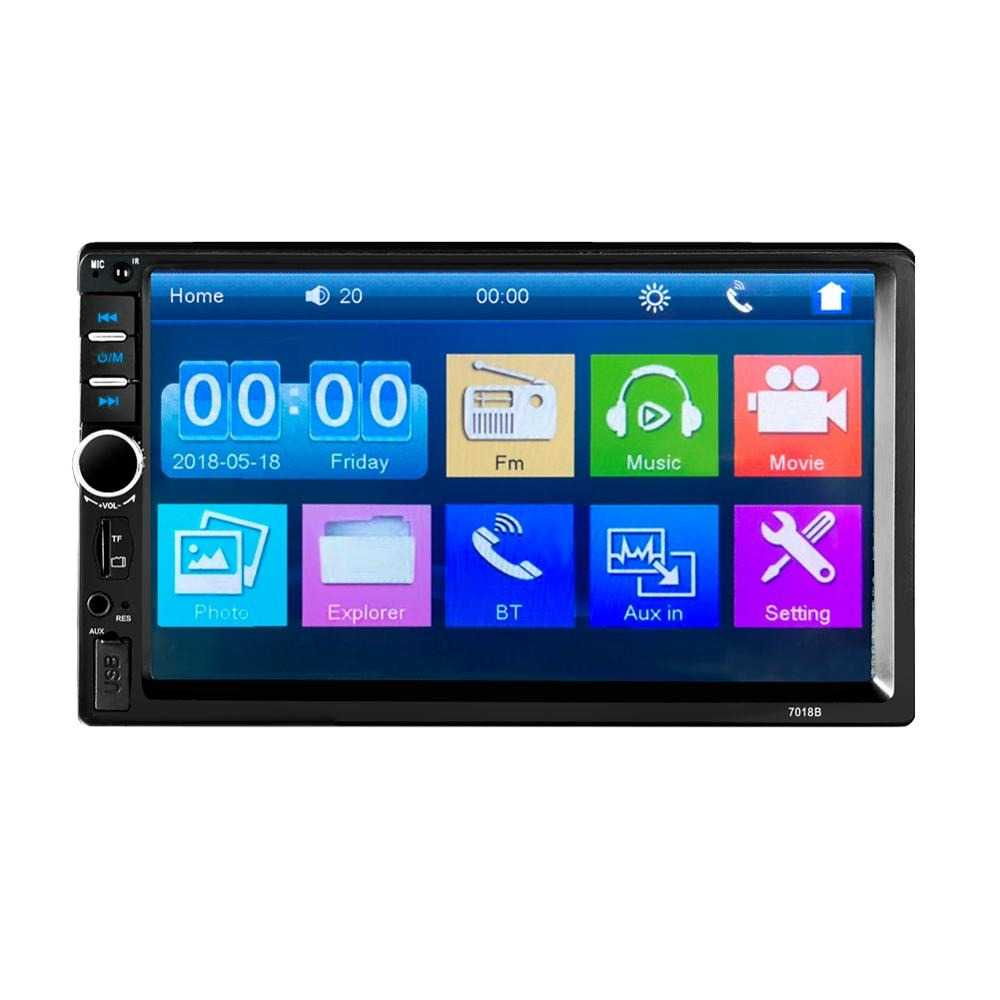 Head Unit 2 DIN Car MP5 Player 7 Inch - 7018B