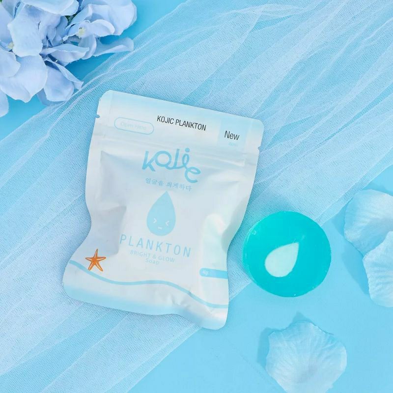 Kojic plankton bright & glow face soap | sabun kojic plankton | kojic plankton soap