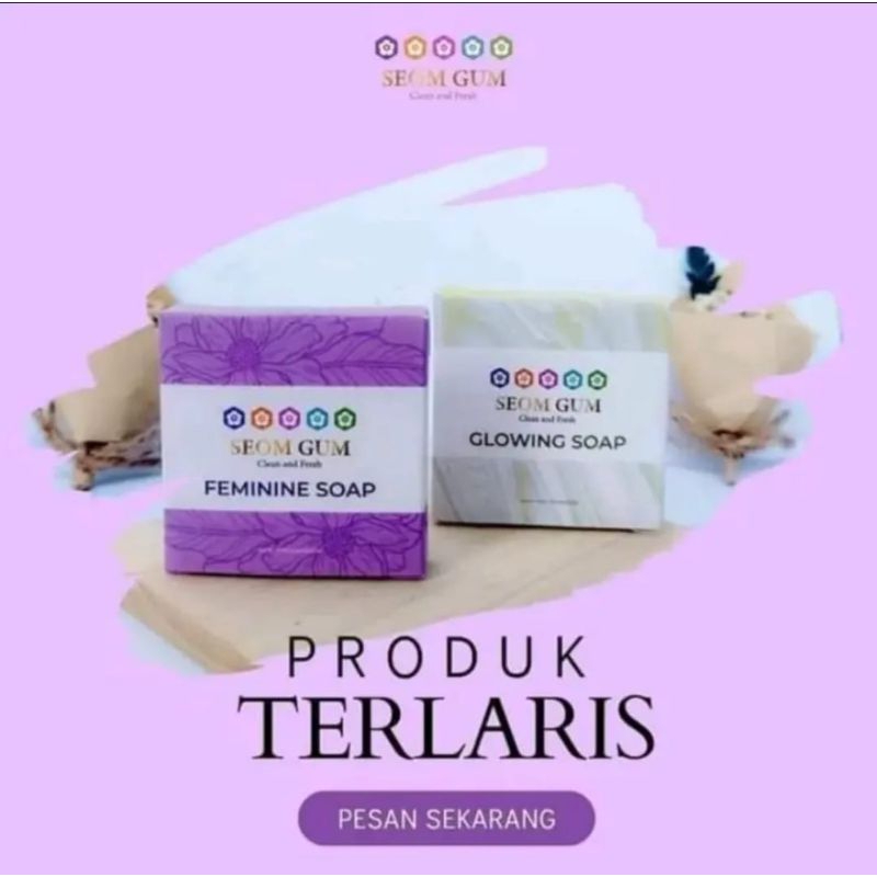 SEOM GUM SABUN SEOM GUM GLOWING SOAP FEMINIME SOAP