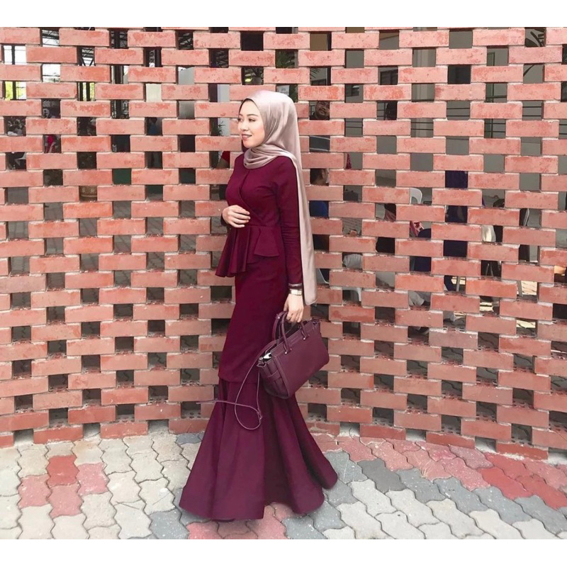 Aleesya dress Set by Nuraa.label [PRELOVE-LIKENEW]