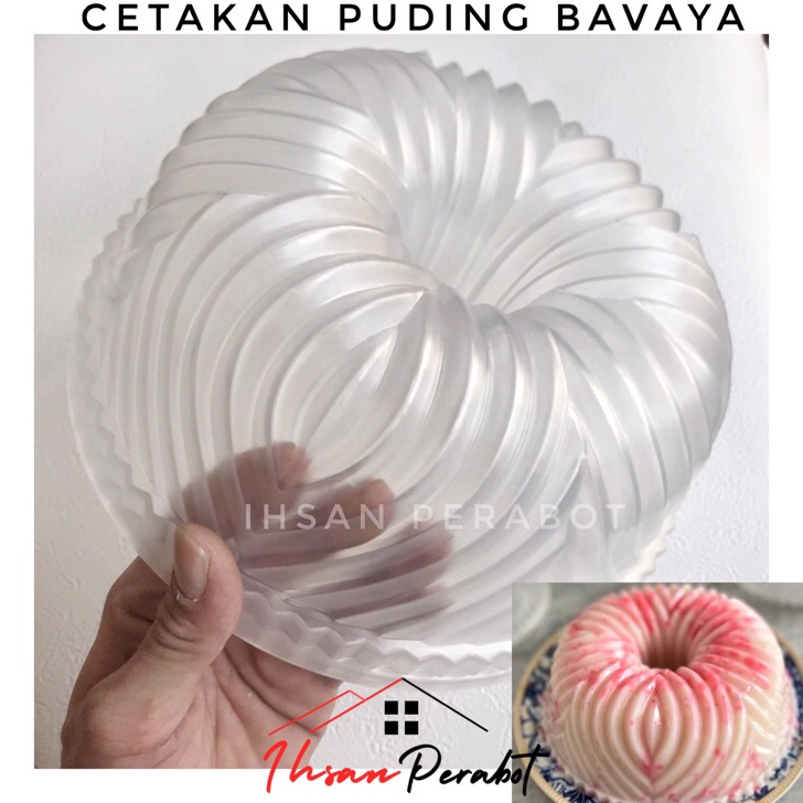 Cetakan Puding Bavaya  Cetakan Ager Bavaya  Twist Jumbo
