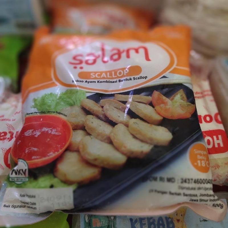 

salam scallop ikan salam 500gr