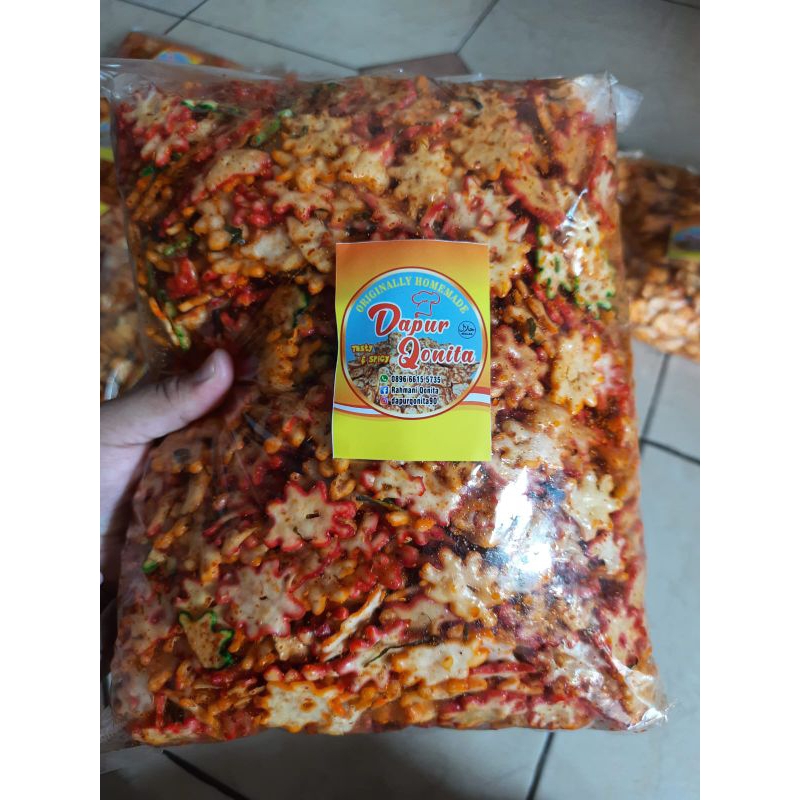 

KERUPUK SEBLAK PEDAS DAUN JERUK