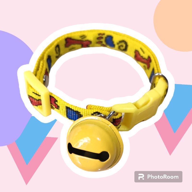 Kalung Kucing Motif Tulang Lonceng Ufo