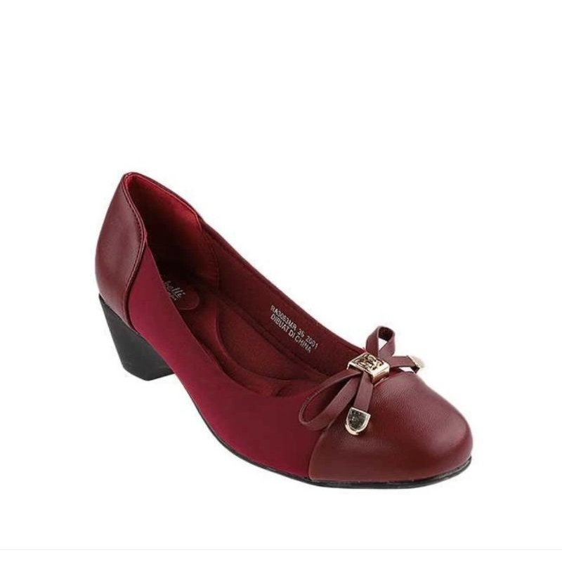 Sepatu Wanita Robelli Alisha Maroon Original