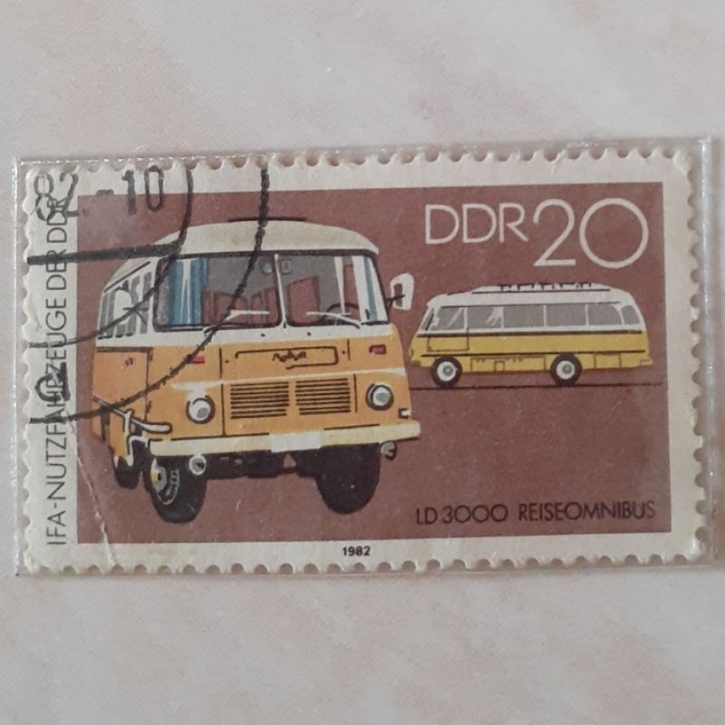 

Perangko Jerman IFA: Commercial Vehicles (Travel Bus LD 3000) Tahun 1982