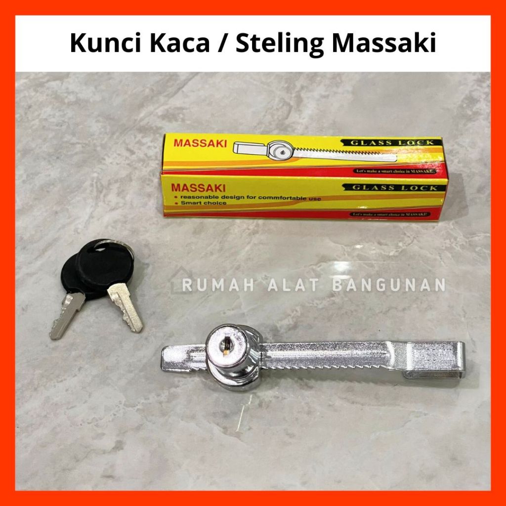 Kunci Kaca Massaki Kunci Steling Kunci Pintu Kaca Geser