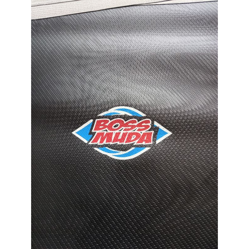 kulit jok motor logo stiker Boss muda jok motor racing