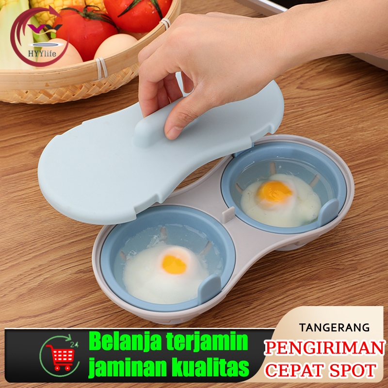 Kooktelur Miekro/Pemasak Telur Untuk Microwave Kotak Rebus Telur Kreatif, Alat Kecil Dapur Untuk Kuk