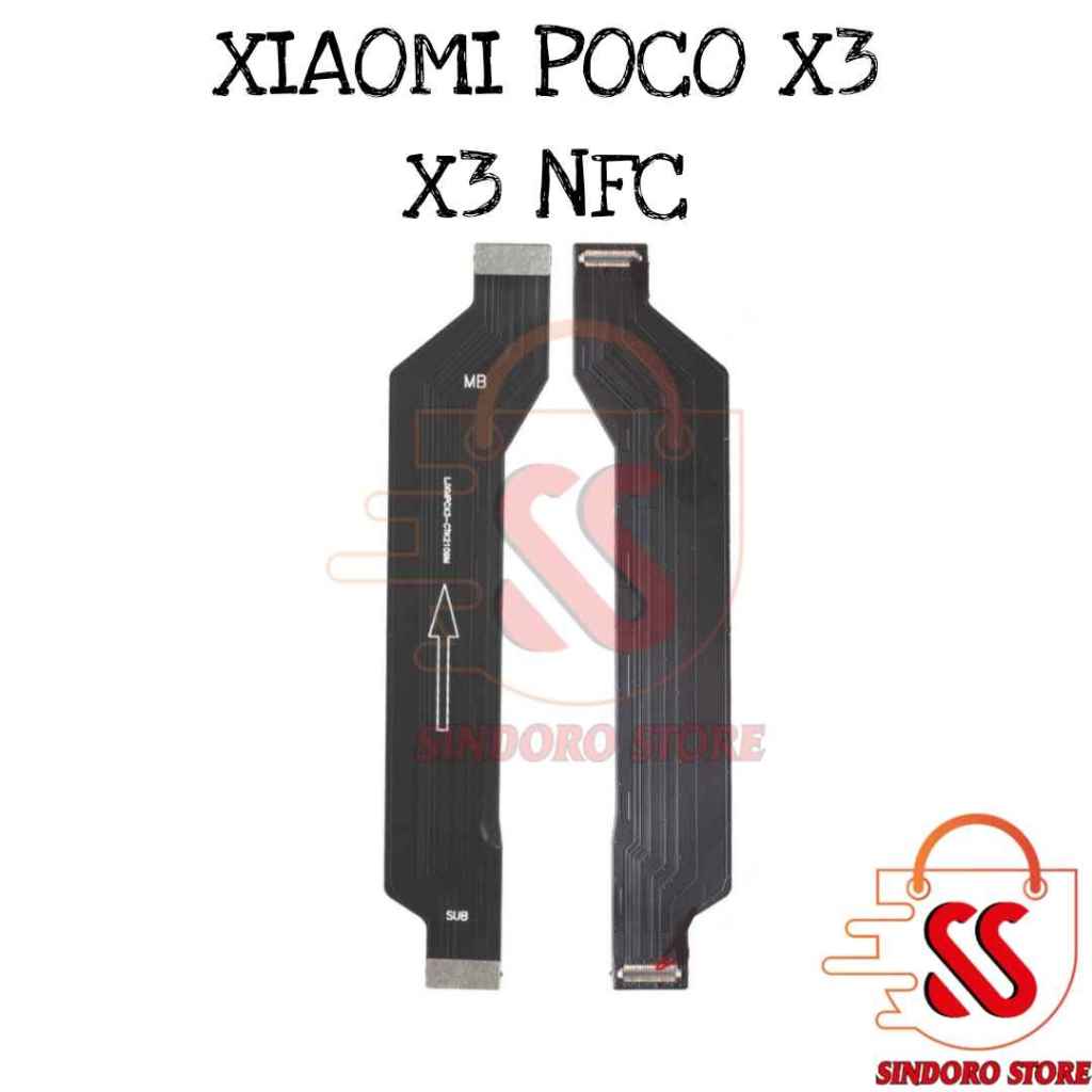 Flexible Ui Xiaomi Poco X3 X3 NFC Fleksibel Tengah Mainboard