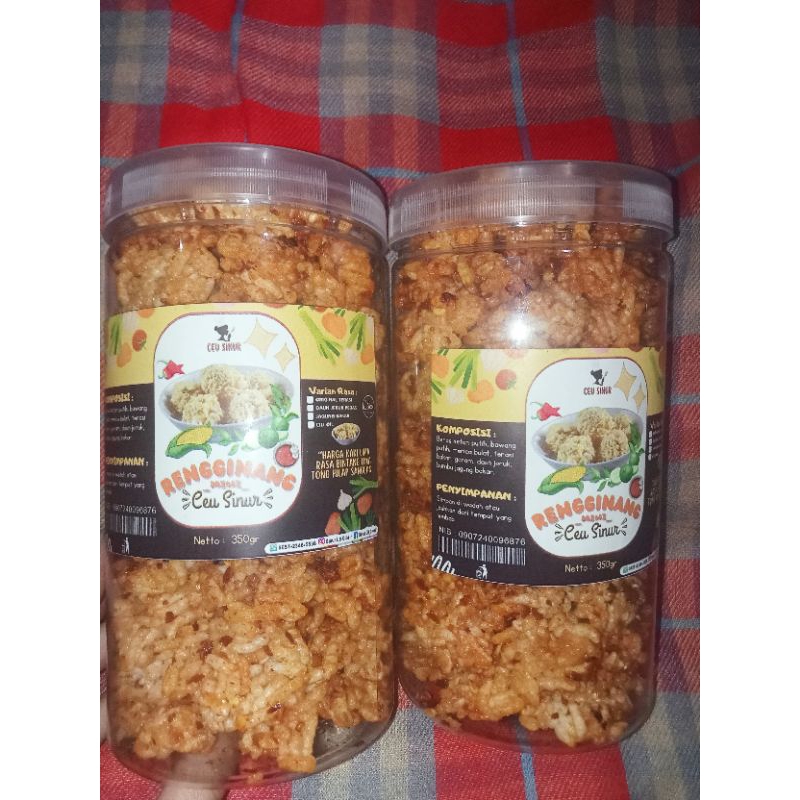 

Rengginang mini Ceu sinur
