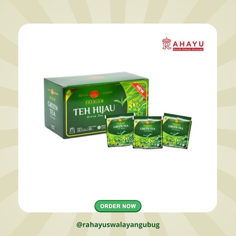 

GREEN TEA PREMIUM CAP KEPALA DJENGGOT