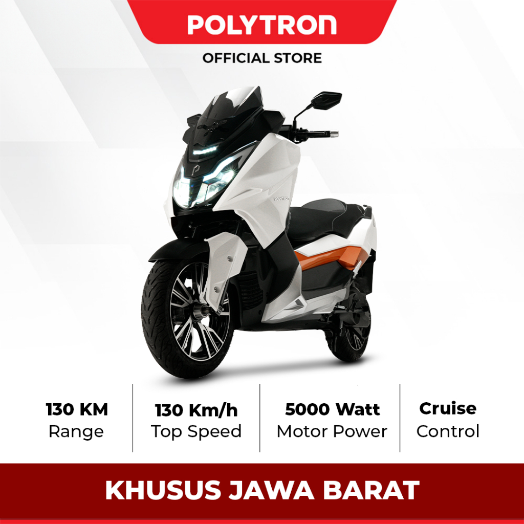 POLYTRON Fox 500 Sepeda Motor Listrik - OTR Jawa Barat