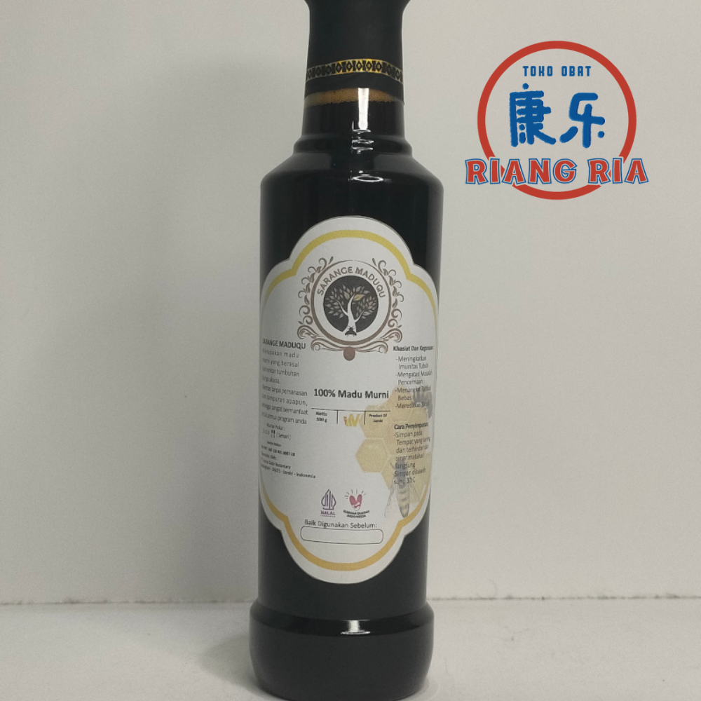 

Sarange Maduqu 100% Madu Murni 500g Alami Bebas gula Bebas Susu