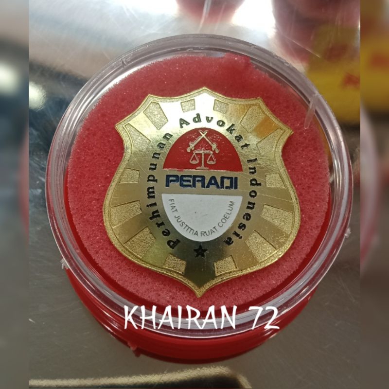 Pin Peradi/Pin Perhimpunan advokat Indonesia