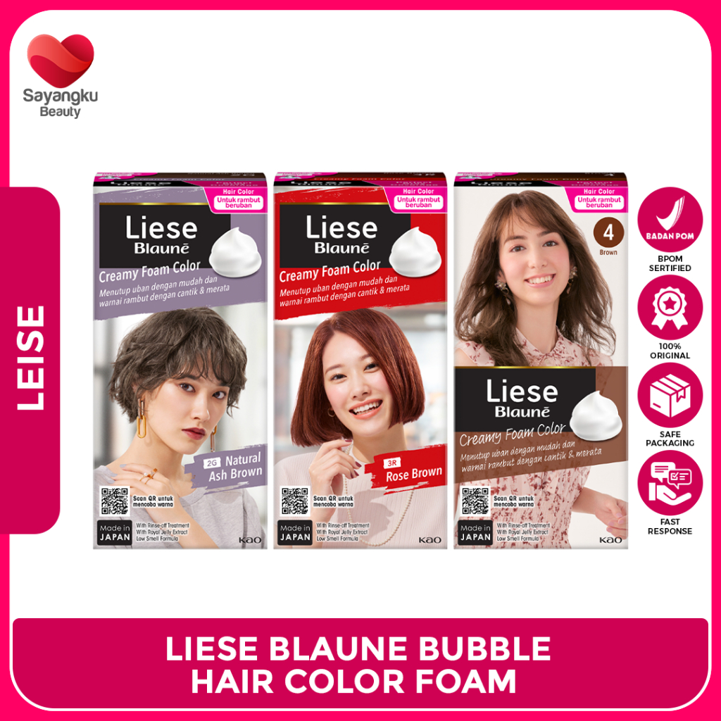 LIESE BLAUNE Bubble Hair Color Foam