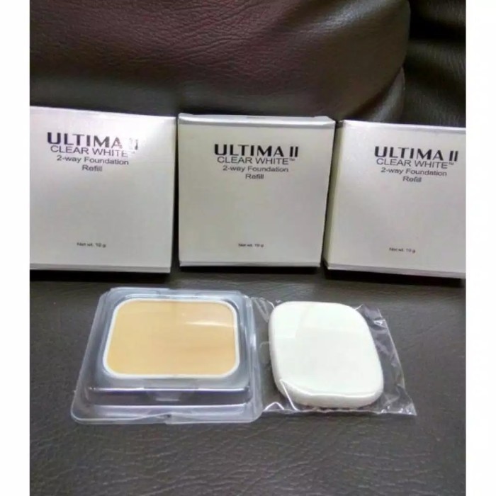 Ultima II Two Way Cake Clear White Refill