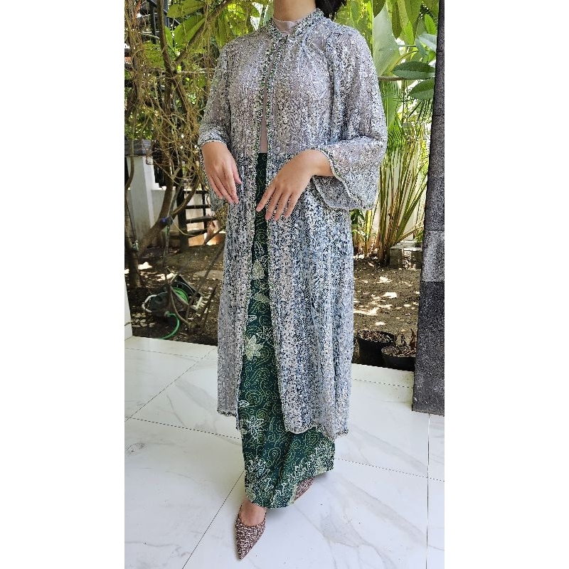 SEWA Kebaya Dress Outer + Rok Batik