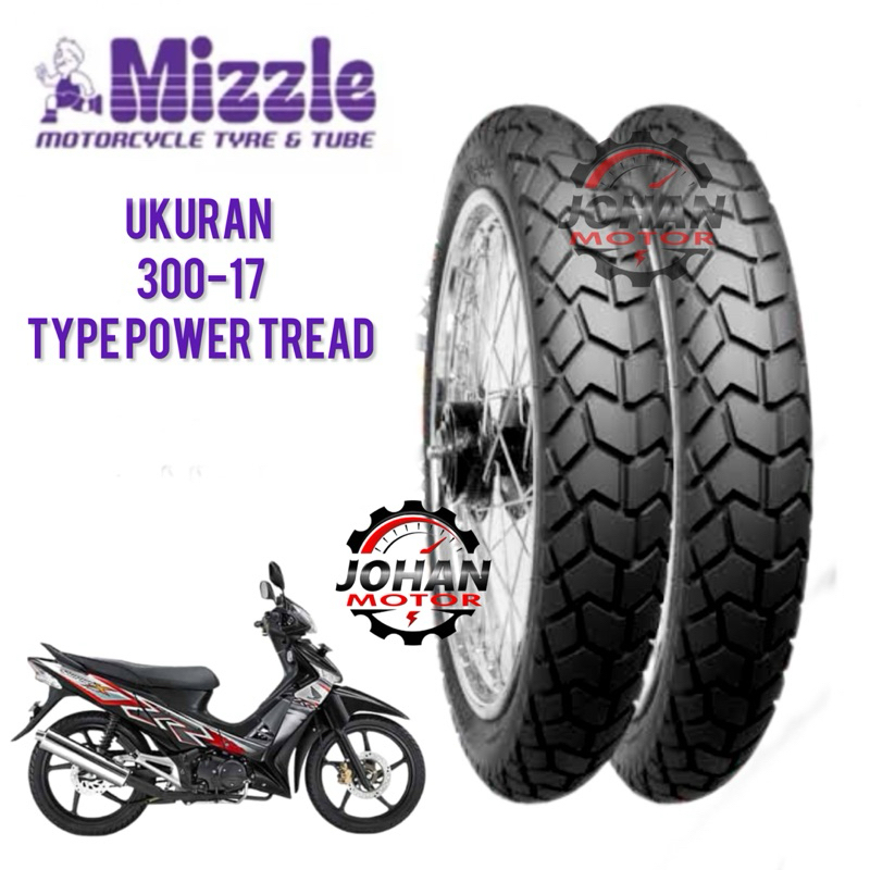 Ban luar biasa mizzle ukuran 300 ring 17/ ban luar biasa mizzle tidak tubles