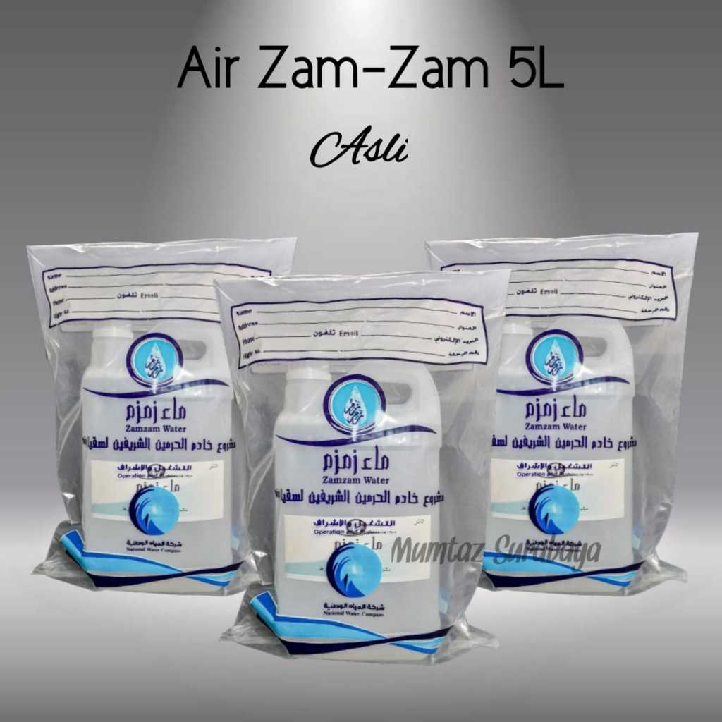 

Air Zam Zam Original 5 Liter Tanpa Campuran. Air Zam Zam Jerigen