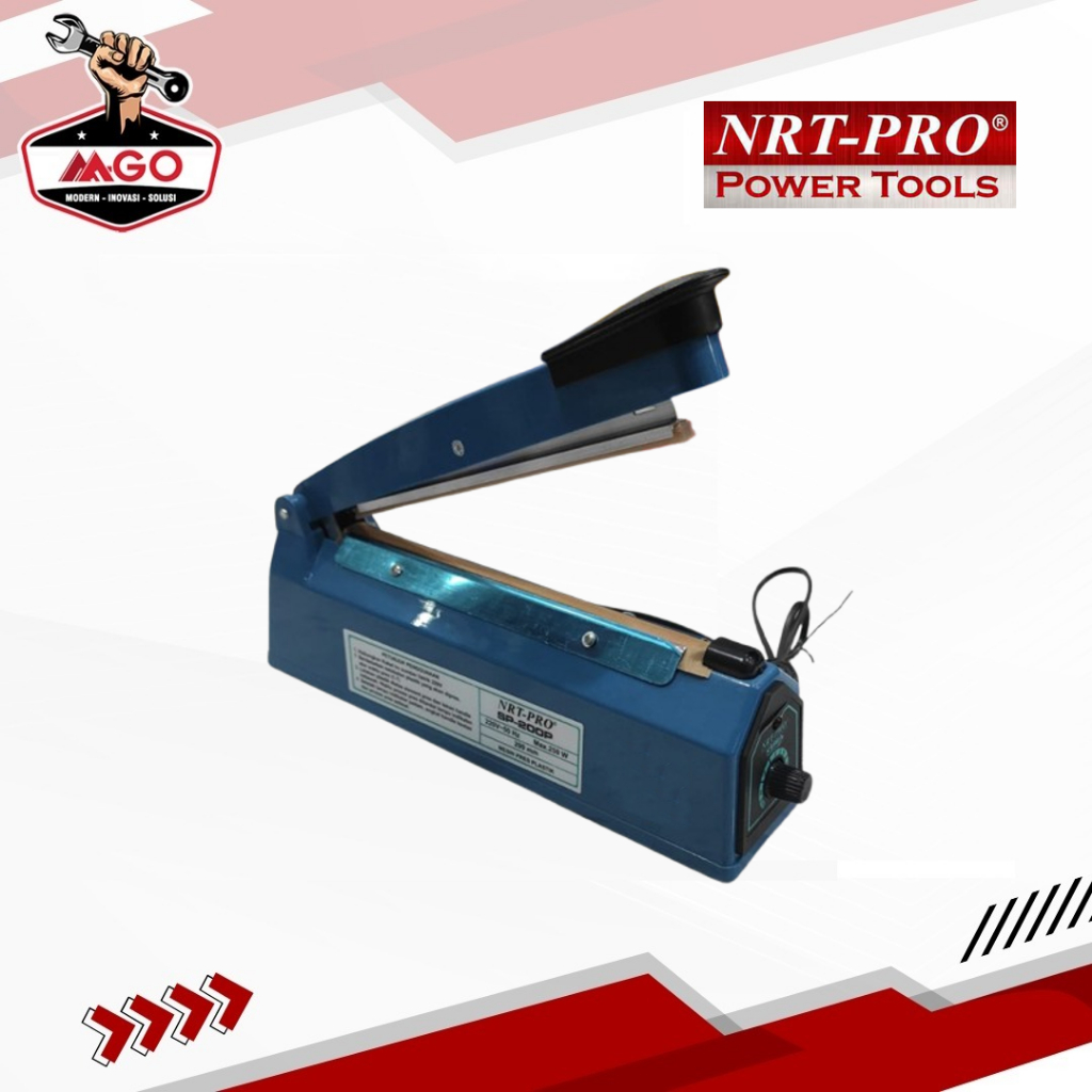 Alat Segel Plastik Makanan / Mesin Pres Plastik NRT-PRO SP-200P