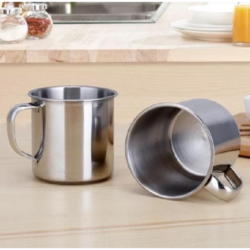 gelas stainless gelas minum gelas atau cangkir stainless