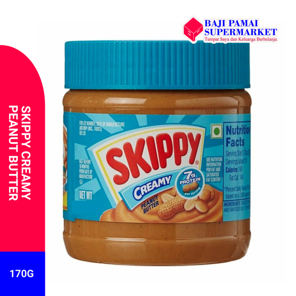 

Skippy Creamy 170 gr / Selai Kacang