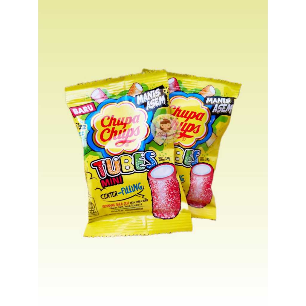 

Chupa Chups Tubes Mini Kembang Gula Jeli Aneka Rasa 24gr ( SCP )